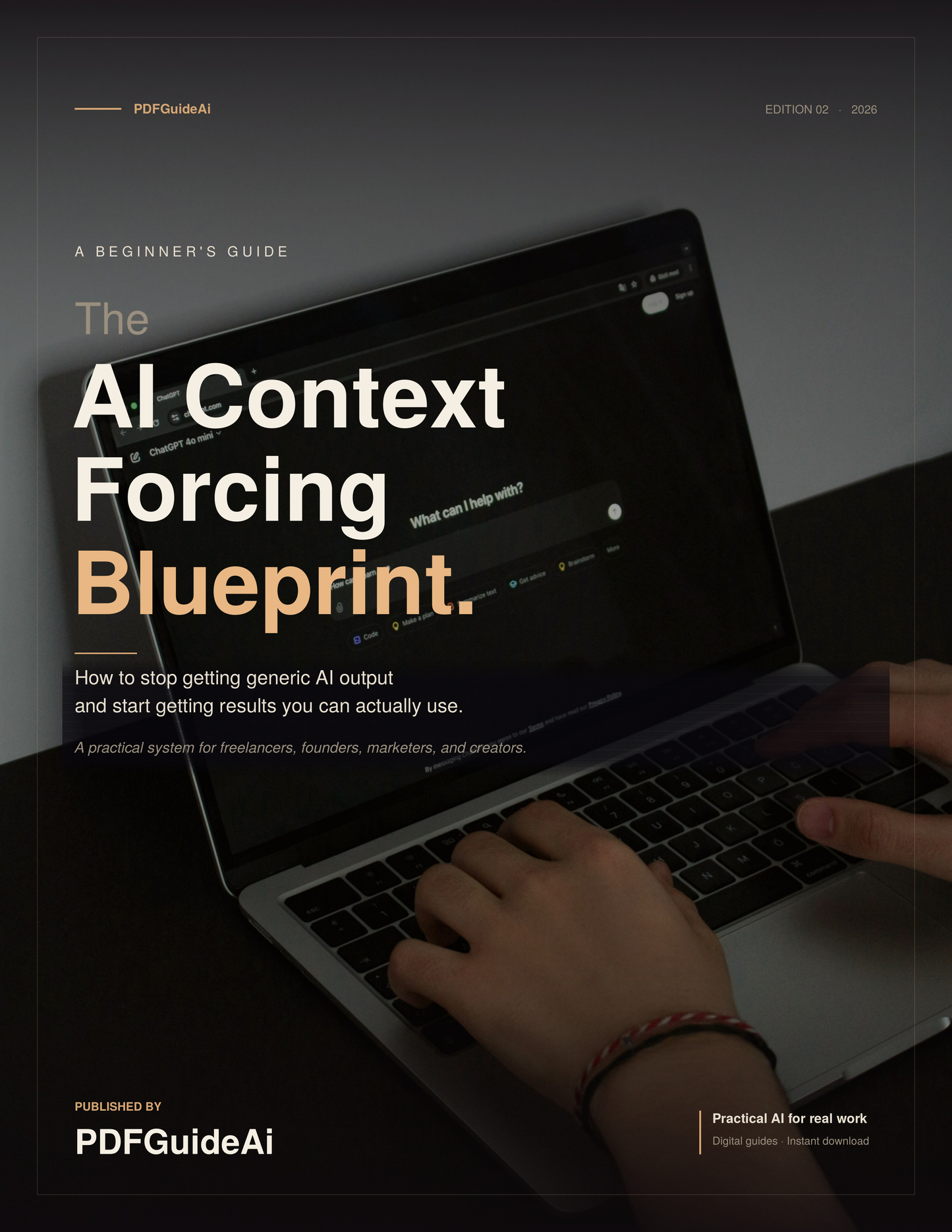 AI Context Forcing Blueprint Digital PDF Guide